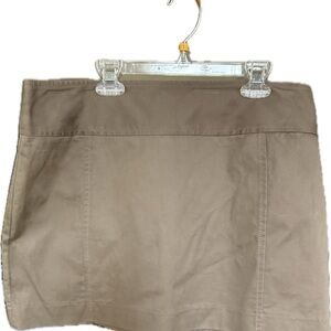 Express Tan Mini Skirt